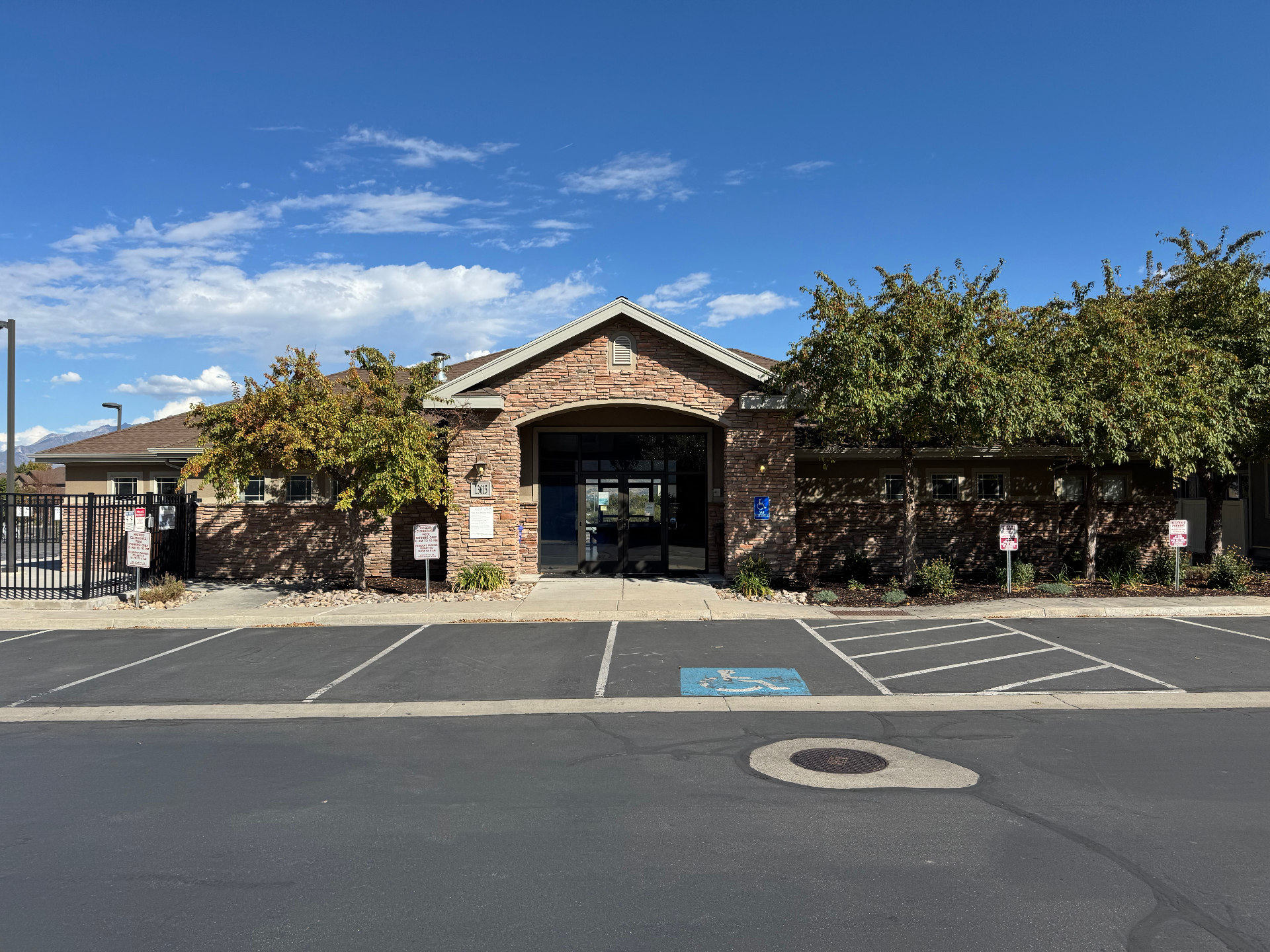 The Rose Creek Crossing clubhouse